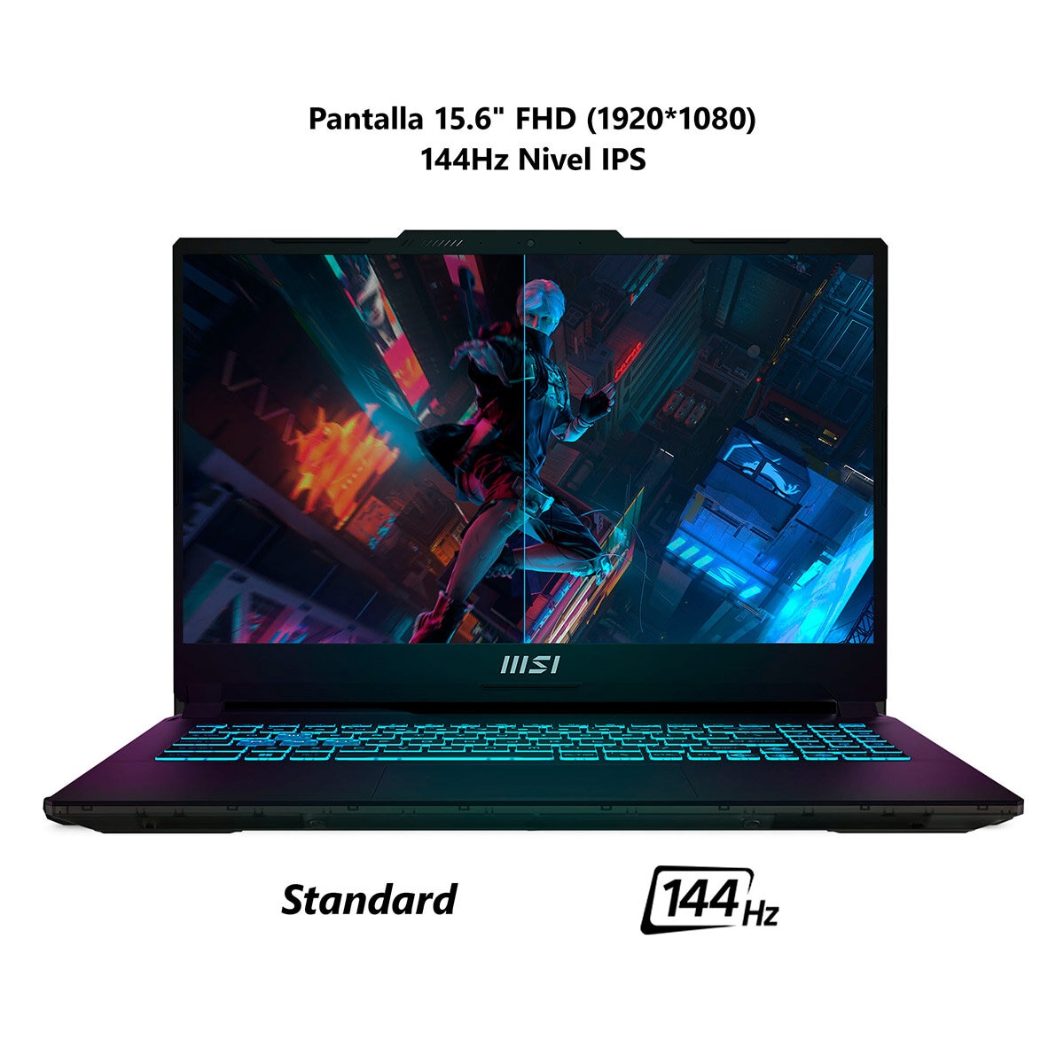 MSI Cyborg Gaming 15 Laptop 15.6'' FHD Intel Core i7 16GB 512GB SSD + Mouse