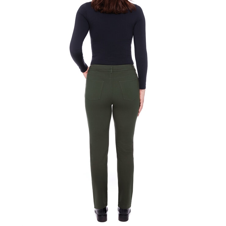 S.C. & CO Pantalones para Dama Verde EE Grande