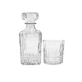 Top Choice Juego de Licorera con 4 Vasos de 354mL