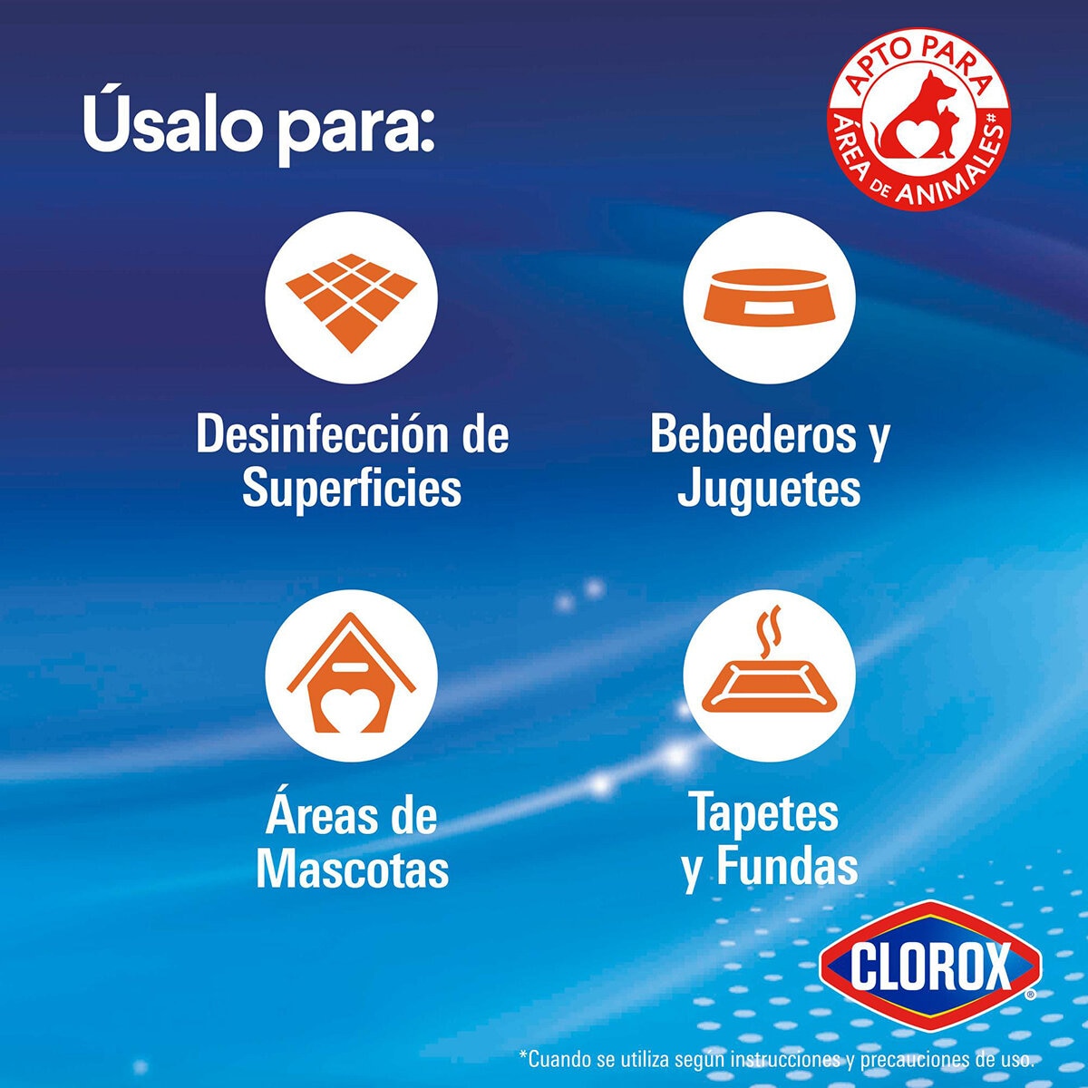 Clorox Expert Perros y Gatos Desinfectante 10 kg