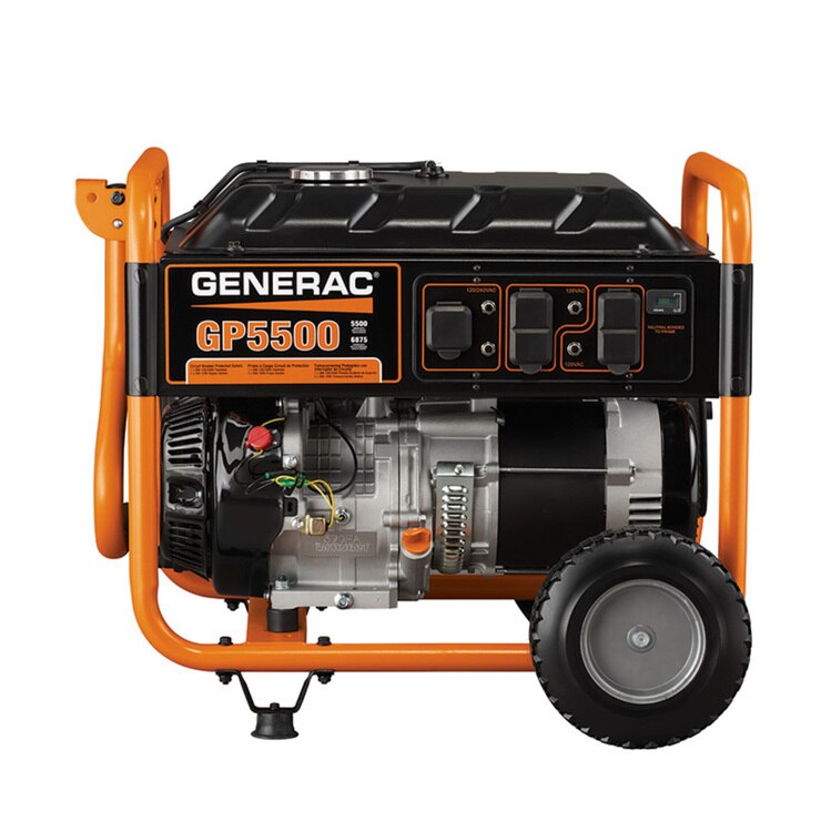 Generac generador portátil de 5,500W (1 pieza) Costco México