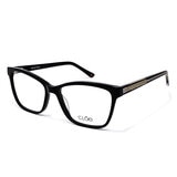 Cloe VLE.51384.0BLK.56 Armazón Oftálmico