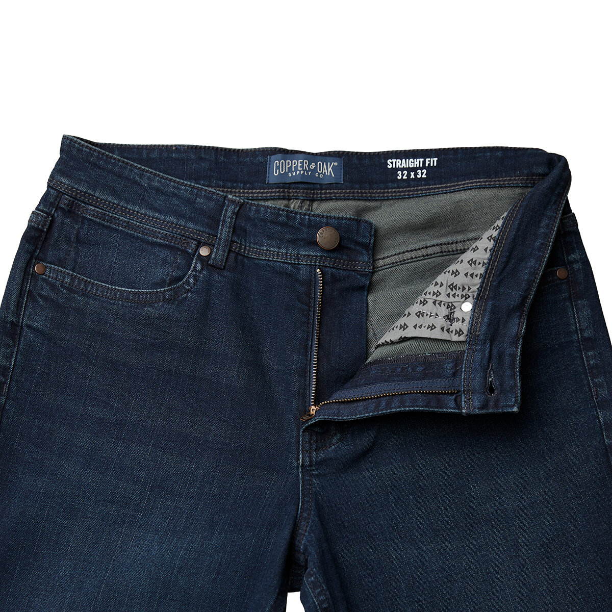 Copper & Oak Jeans para Caballero azul 34x30