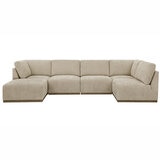 Henredon, Murphy, Seccional Modular de 6 Piezas con Otomano Henredon, Murphy, Seccional Modular de 6 Piezas con Otomano