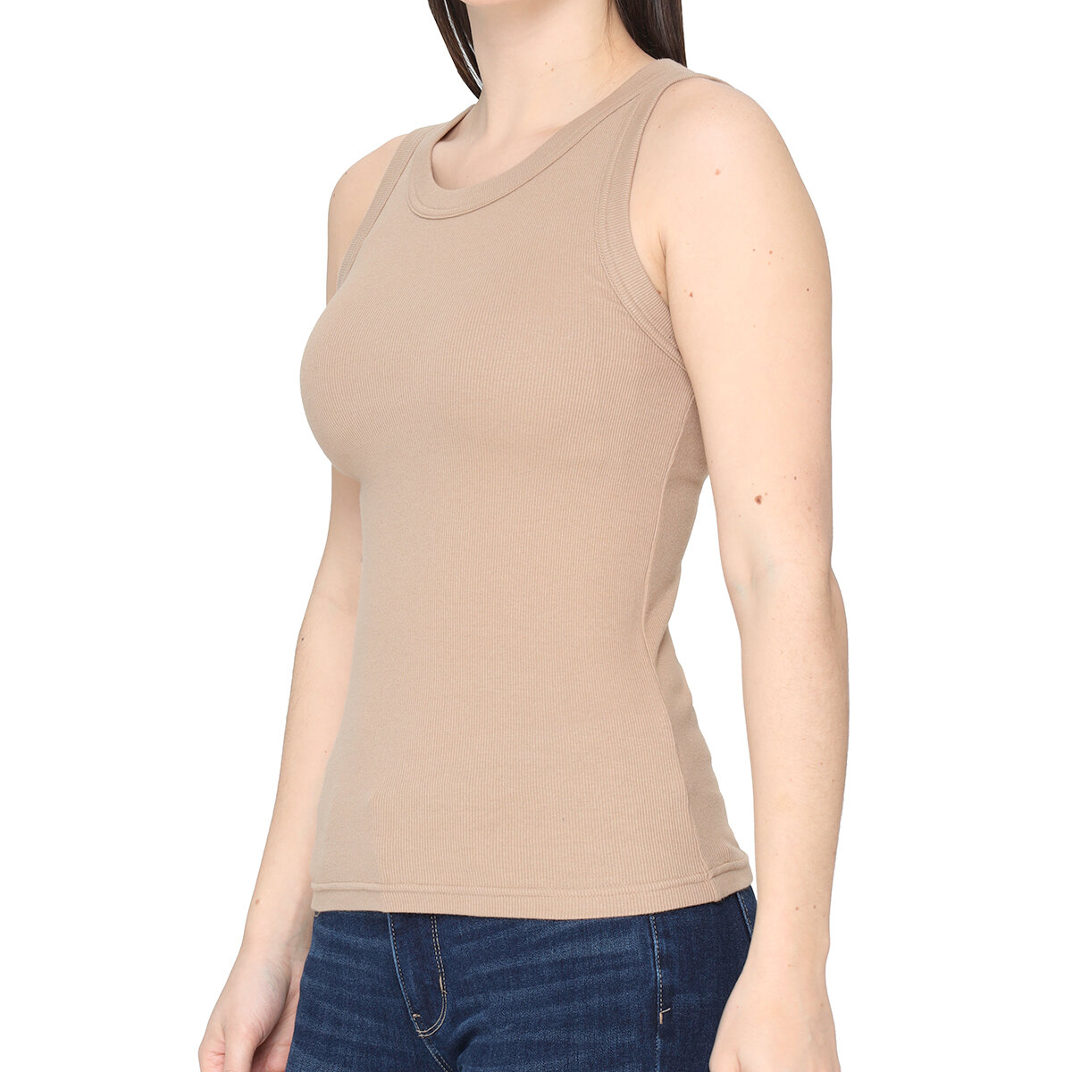 Nicole Miller Original Playera para Dama 3 piezas Verde Mediana