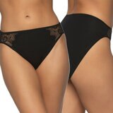 Black Bow Ropa interior para Dama 5 piezas extra grande café