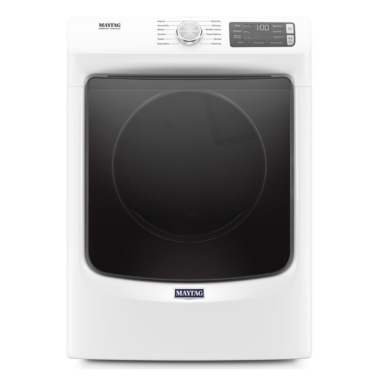 Secadora Maytag de 22Kg carga frontal con sistema Extra Power, color