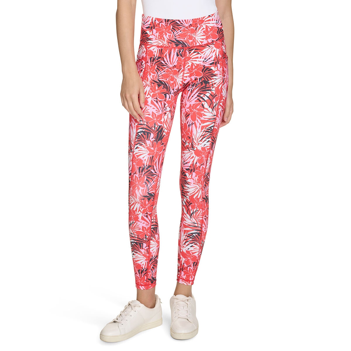 DKNY Sport Leggings para Dama rosa chica