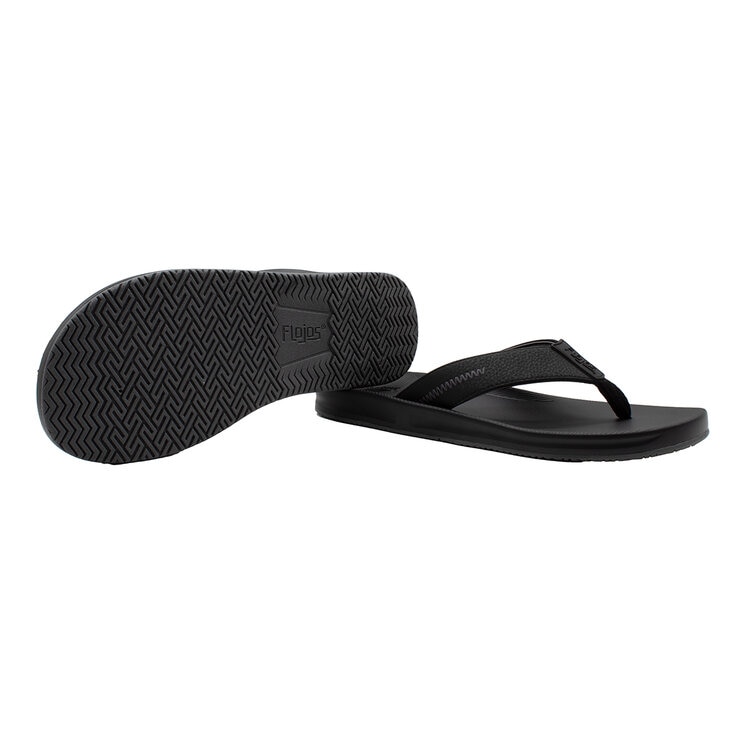 Flojos Sandalia para Caballero Negro MEX 7 / US 9