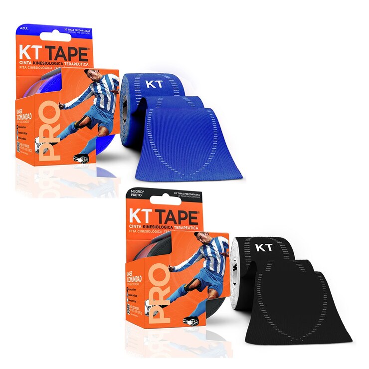 KT Tape Cinta Kinesiológica Terapeútica Sintética 2 Piezas Costco México