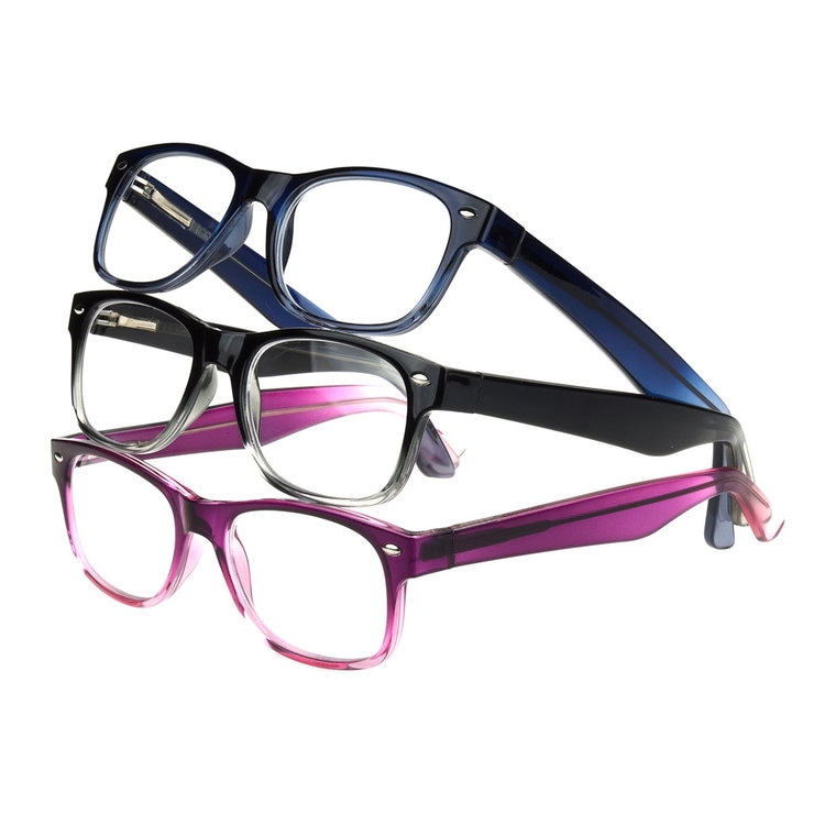 Design Optics, lentes de lectura, dioptría 3.00, Laney (3 piezas
