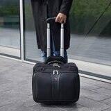 Wenger, Maletín Ejecutivo para Laptop y Maletín Patriot con Ruedas, Color Negro