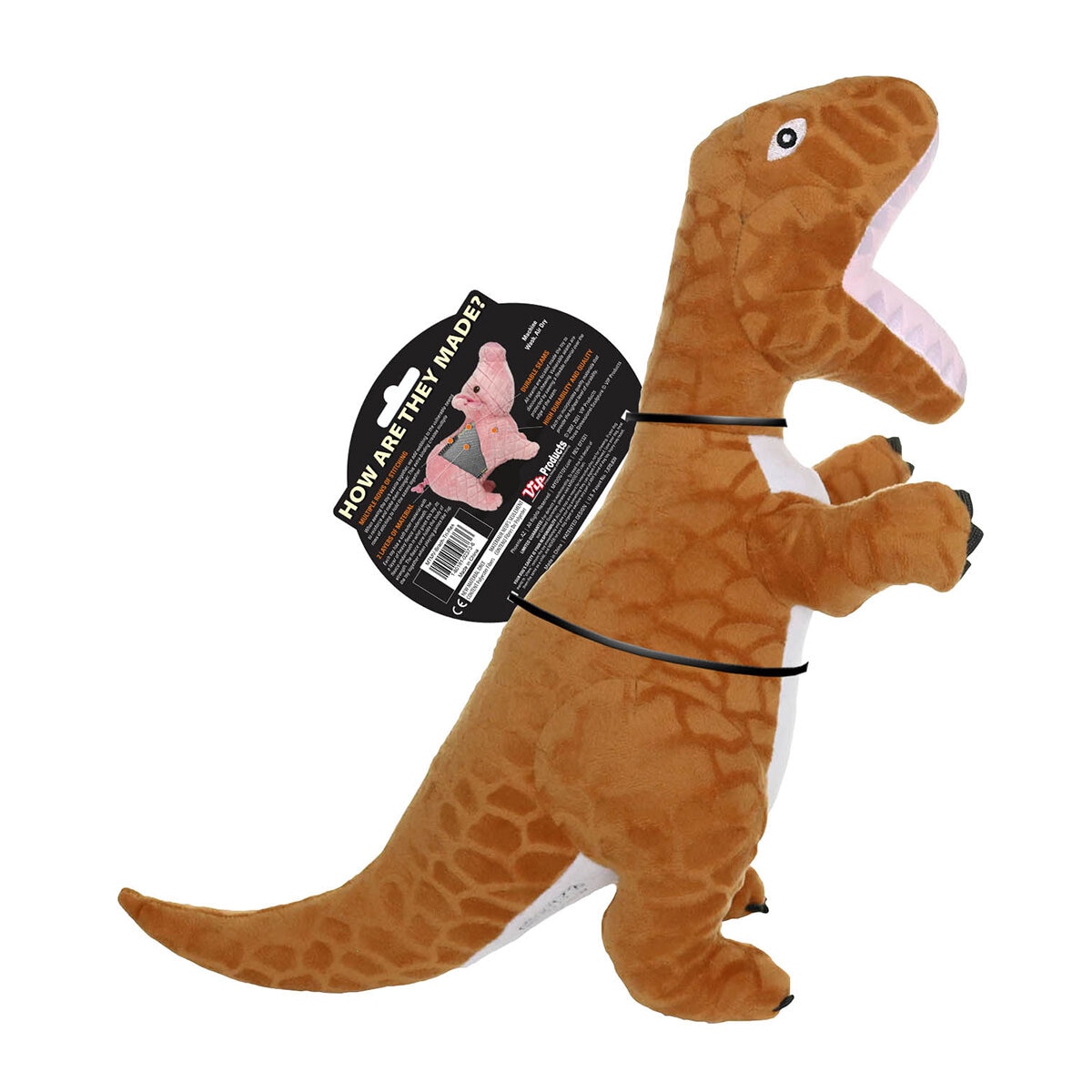 Mighty Tuffy Juguete para Perro de Dinosaurio