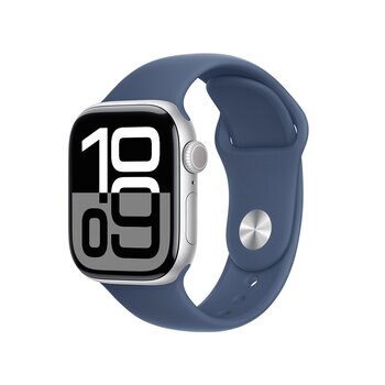 Apple Watch S10 GPS Caja de aluminio plata 46mm con cor