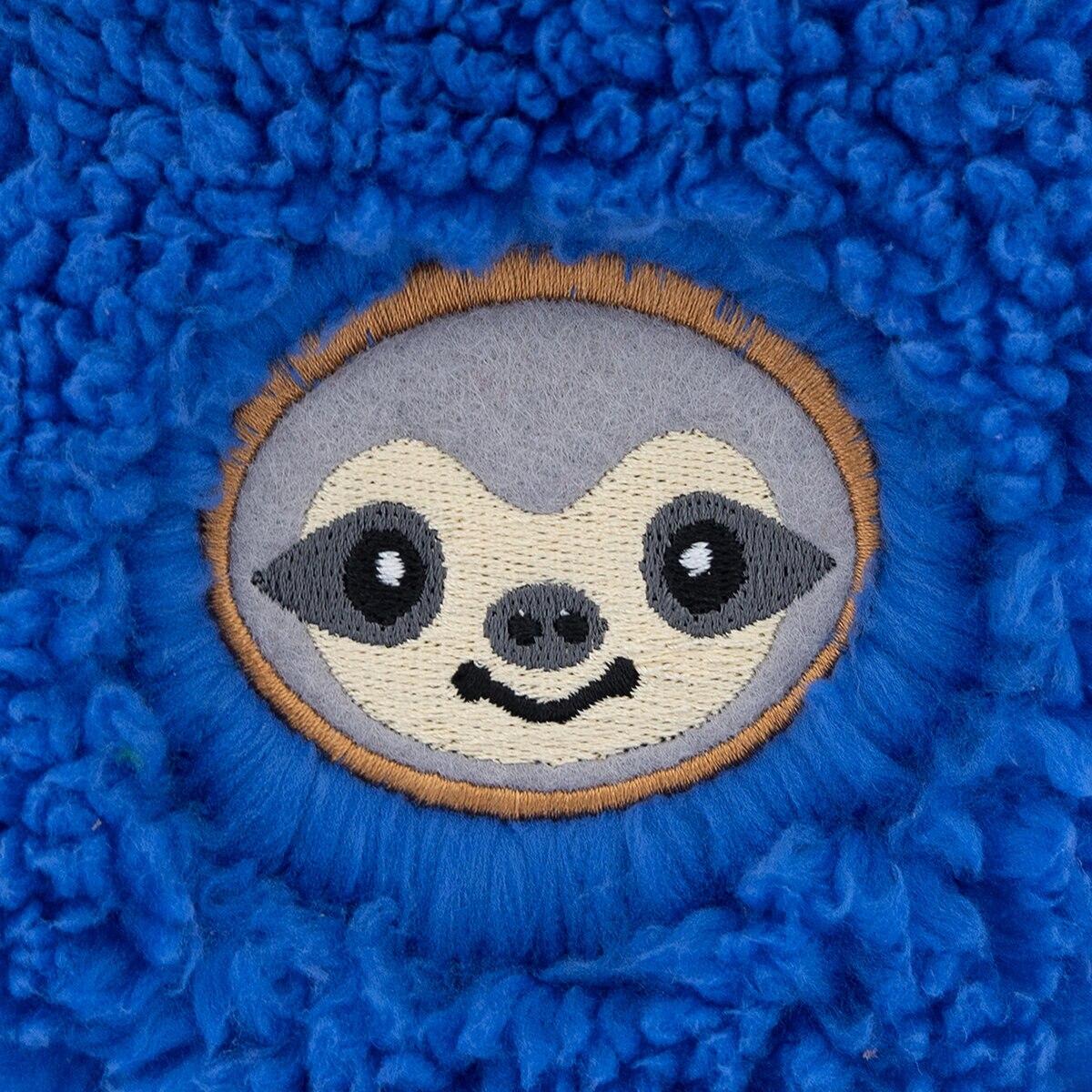 K Bell Pantuflas 2 pares para Niños o Niñas Oso / Perezoso 16.5 - 19 cm