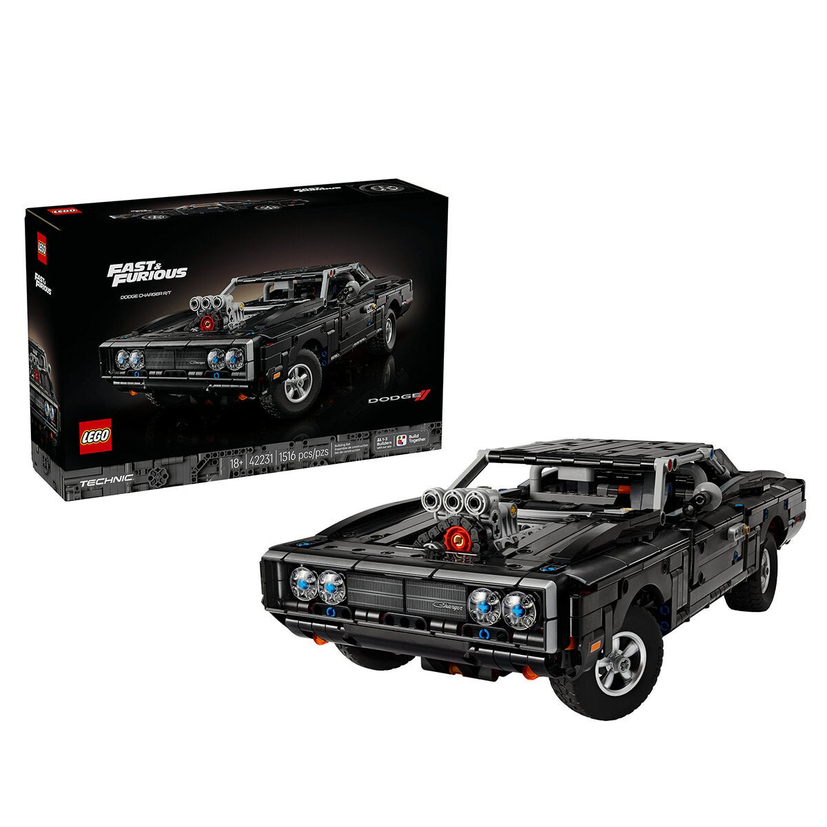 LEGO Technic, Coche Dodge Charger R/T de Fast and Furious LEGO Technic, Coche Dodge Charger R/T de Fast and Furious