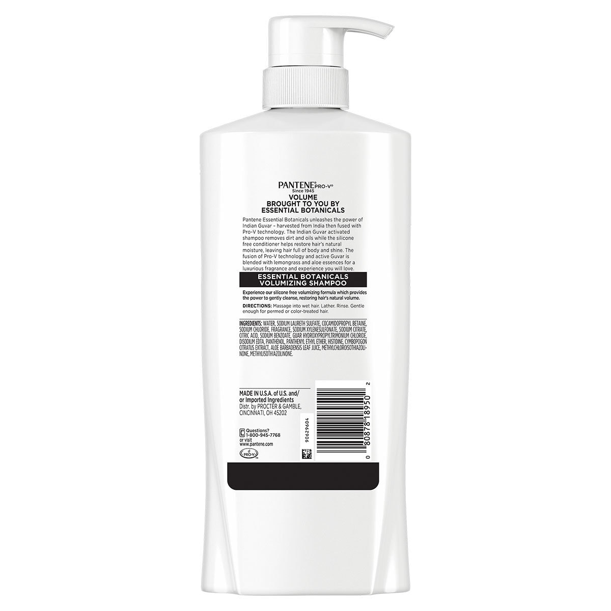 Shampoo, Pantene Botanicals , 1.1 l Costco México