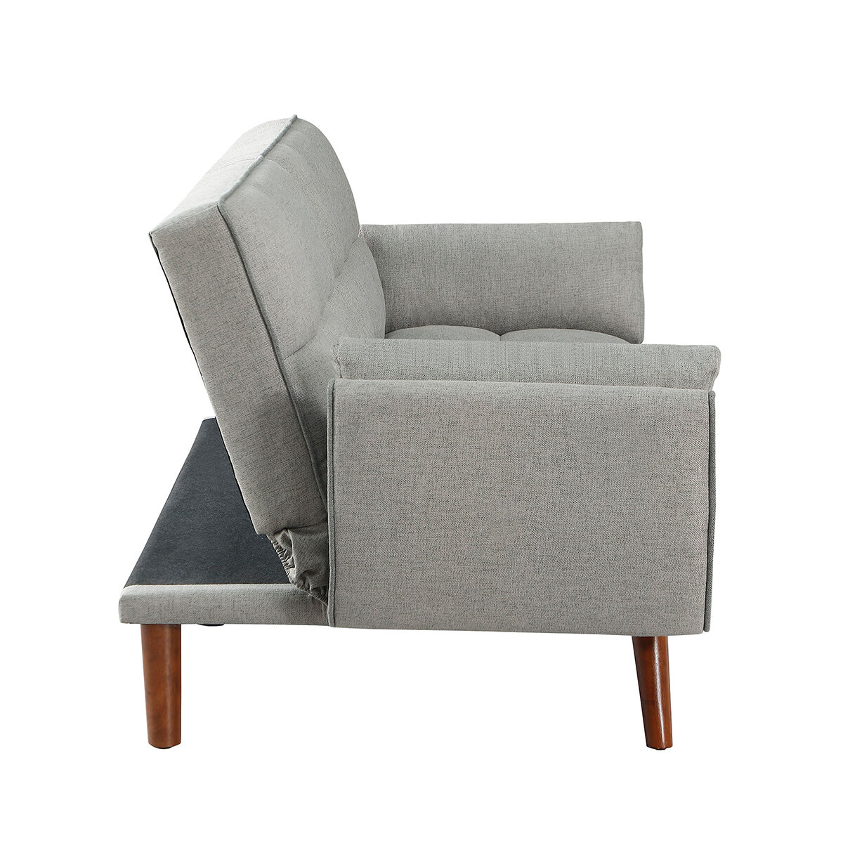 Coaster, Sofá Cama Capitones Color Gris