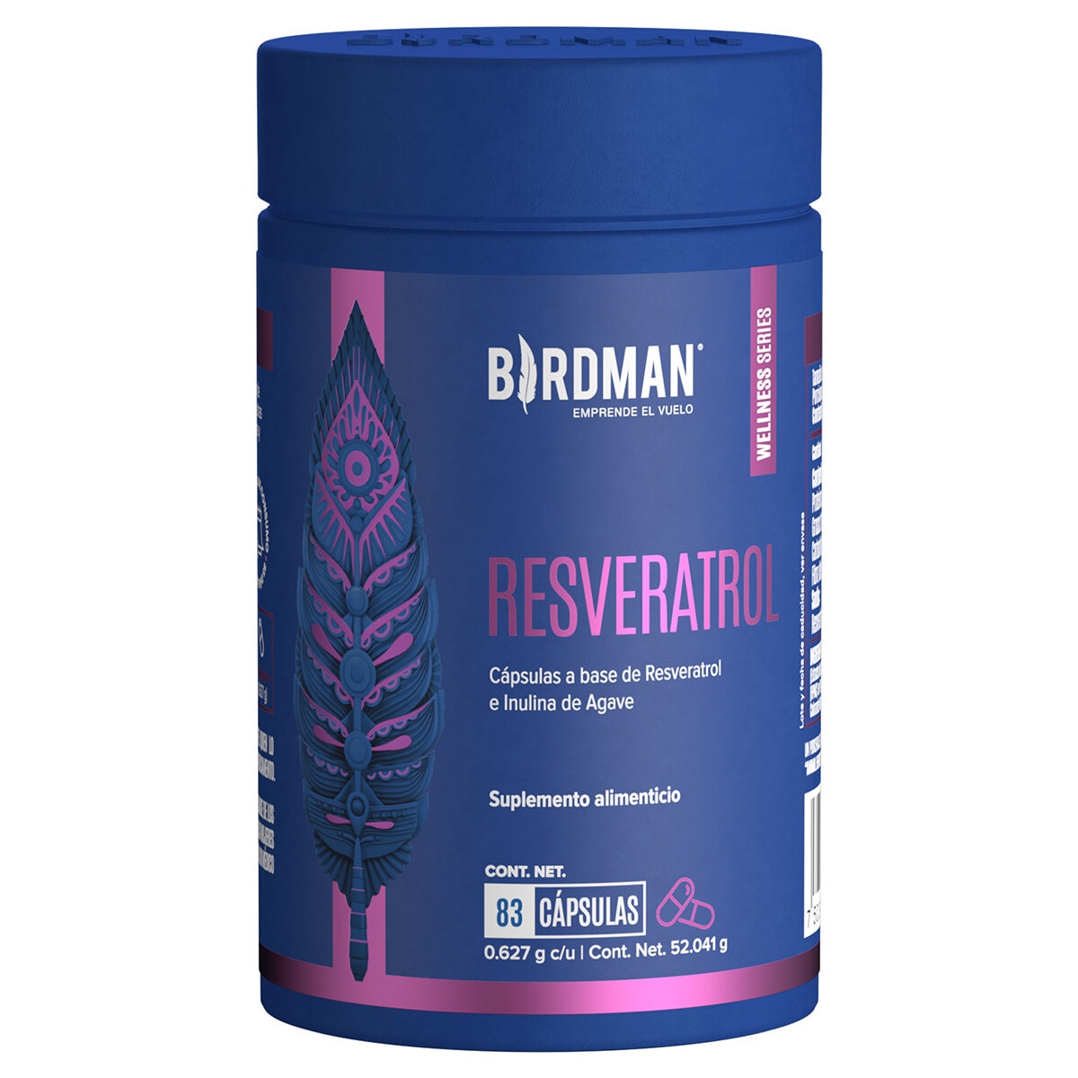 Birdman Resveratrol 83 Cápsulas
