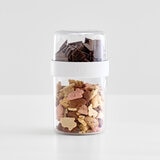 IDesign Juego de 4 Contenedores Apilables para Botanas