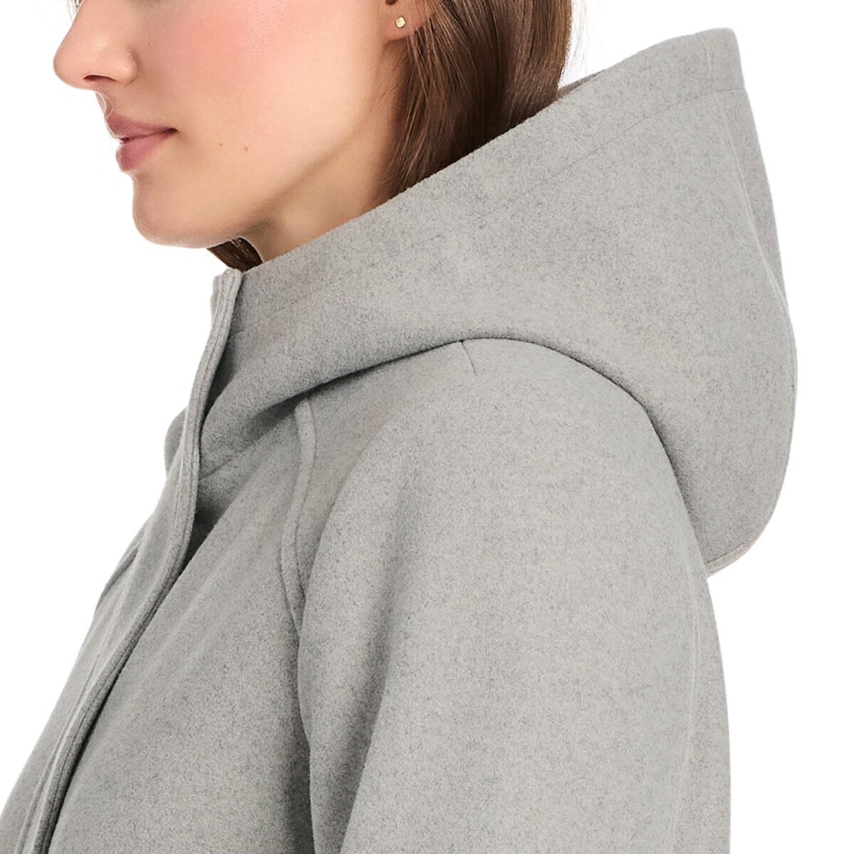 Vince Camuto Abrigo para Dama Gris Extra Grande