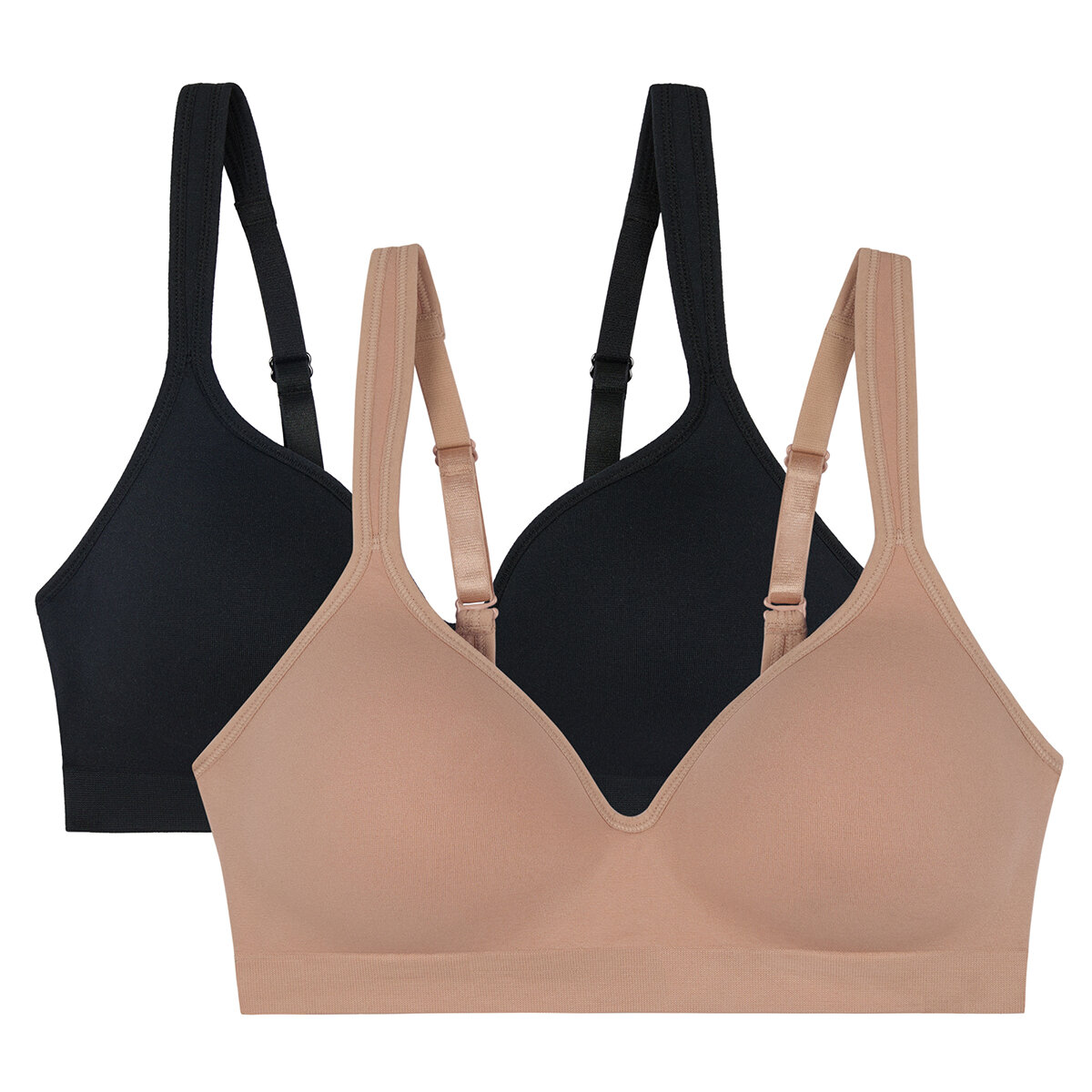 Carole Hochman Brasier para Dama 2 piezas Negro Extra Grande 38D 38DD 40C 40DD