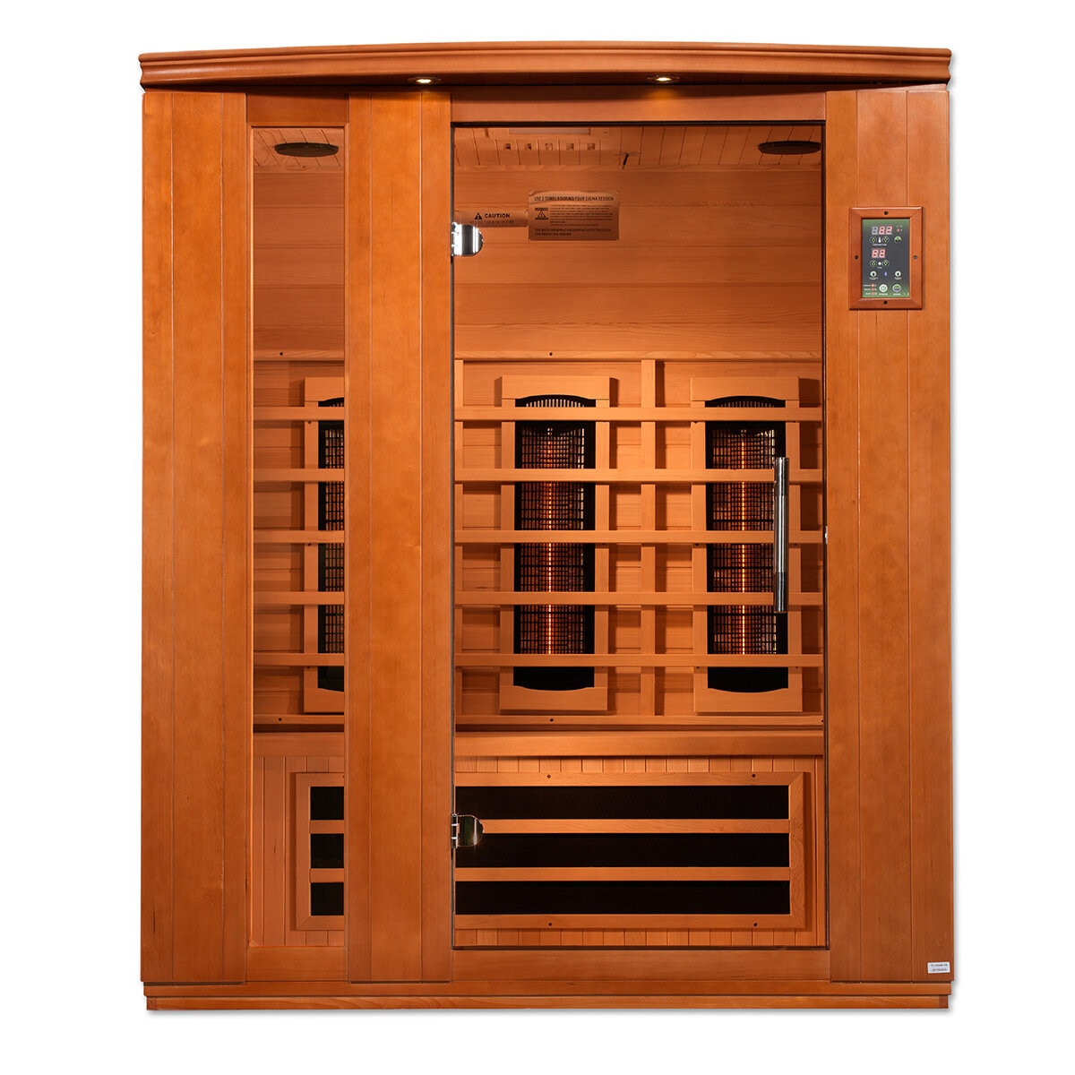 Sauna Infrarrojo Full Spectrum Cercano a Cero Dynamic Lugano, 3 Personas