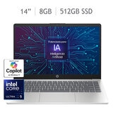 HP 14-ep1001la Laptop 14'' Full HD Intel Core Ultra 5-125H 8GB 512GB SSD