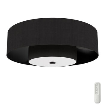 Hunter, Ventilador Fandelier Color Negro Mate