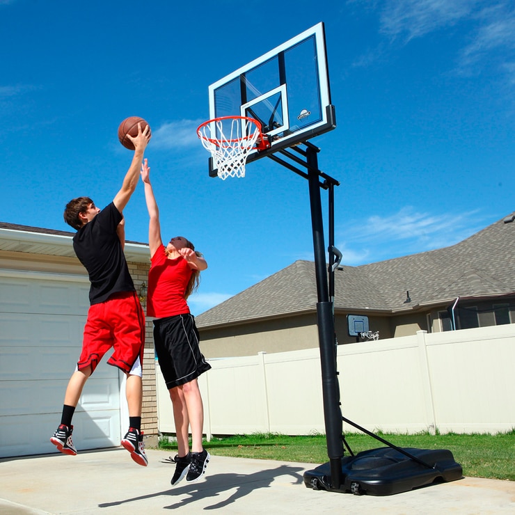 Lifetime tablero y canasta de basketball portátil de 52"" Lifetime tablero y canasta de basketball portátil de 52""