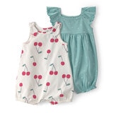 Carter's Mono 2 piezas para Bebés Blanco 3 Meses