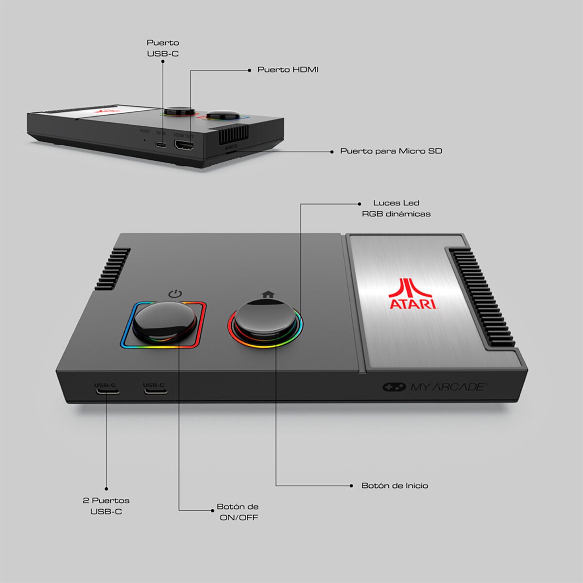 Consola Atari Game Station Pro