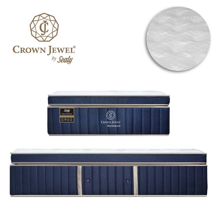 Sealy, Monteleone, Colchón y Box Individual