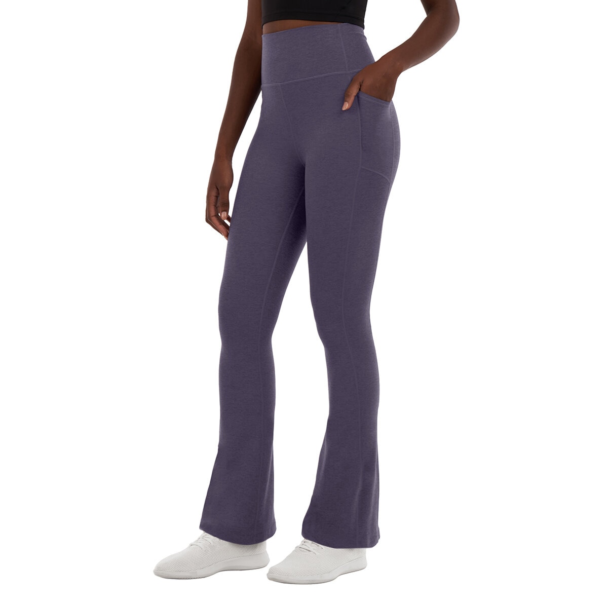 Kirkland Signature Leggings Acampanados para Dama Morado Extra Grande
