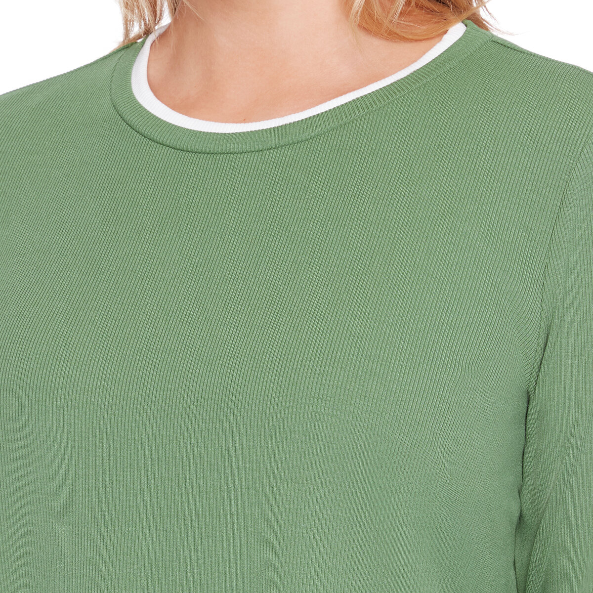 S.C. & CO. Blusa para Dama Verde Chica