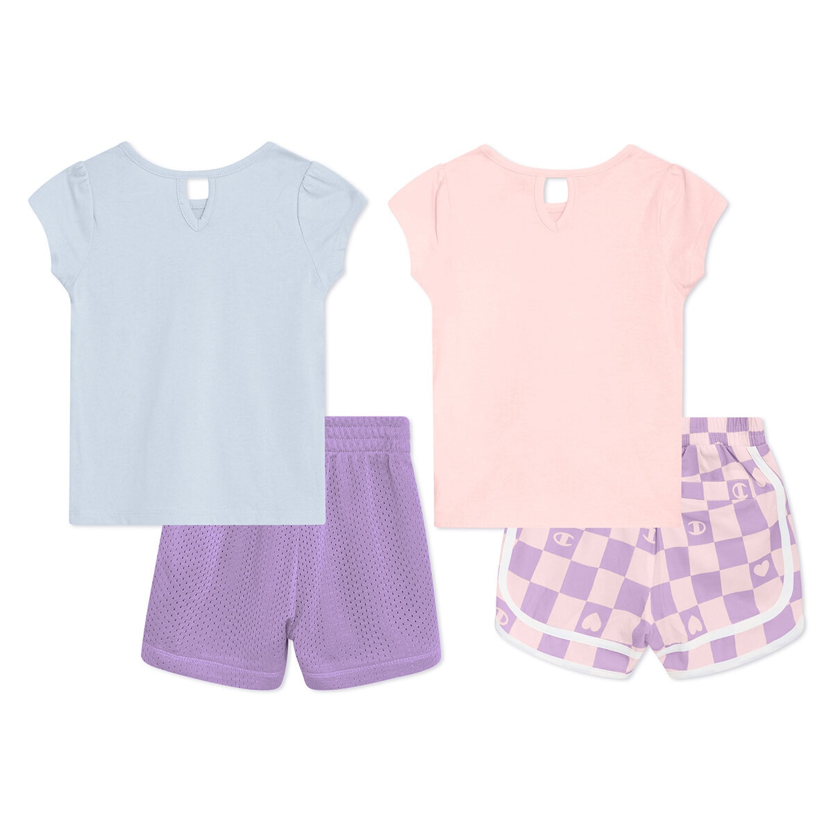 Champion Conjunto de 4 piezas para Niños y Niñas Morado 2 Años Champion Conjunto de 4 piezas para Niños y Niñas Morado 2 Años