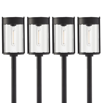 GTX, Luces Solares para Caminos, Set de 4 Piezas