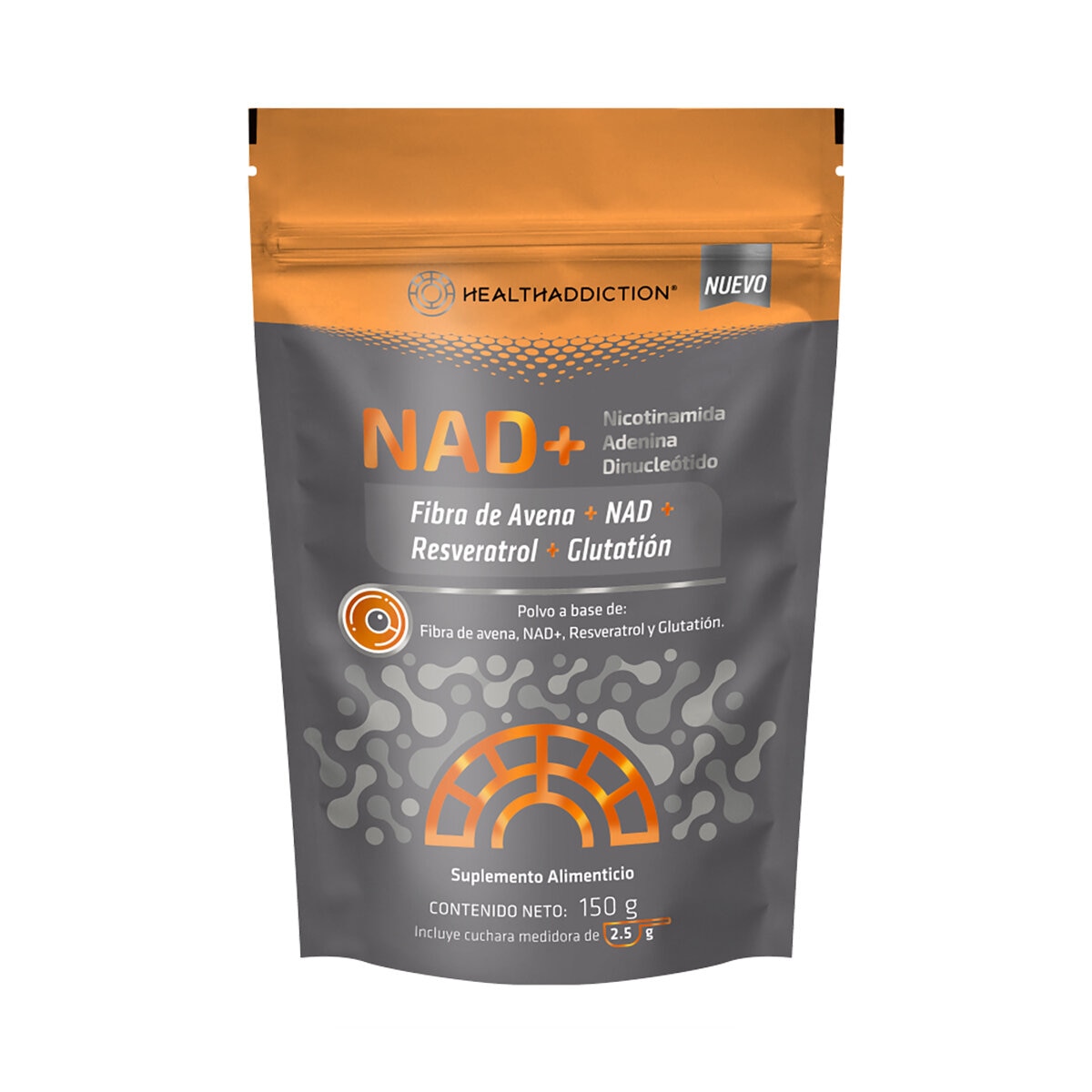 HealthAddiction NAD en Polvo 60 Porciones