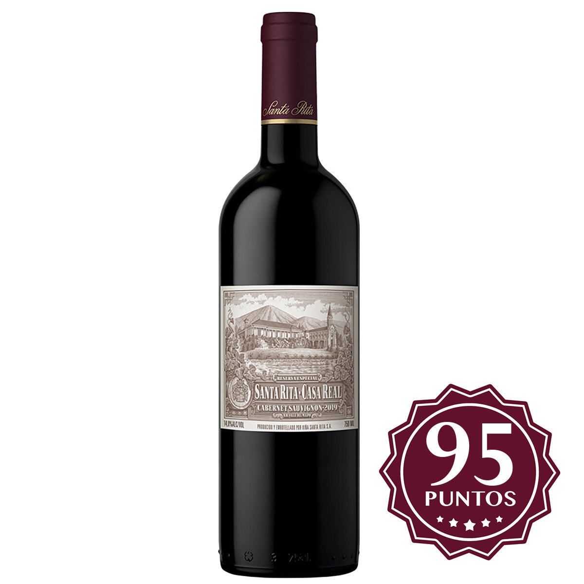 Vino Tinto Santa Rita Casa Real 750ml