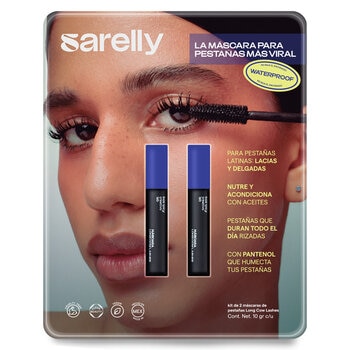 Sarelly Long Cow Lashes Mascara de Pestañas 2 pzas