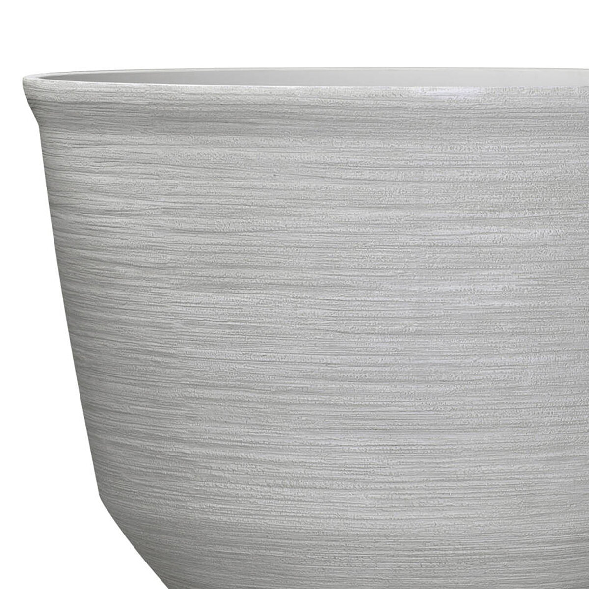 Blaire, Maceta de Resina de 22" Color Blanco