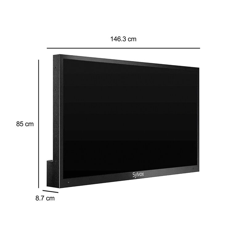 Sylvox Pantalla Outdoor 65" UHD 4K Google TV