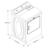 Maytag Secadora de Gas 25Kg PetPro