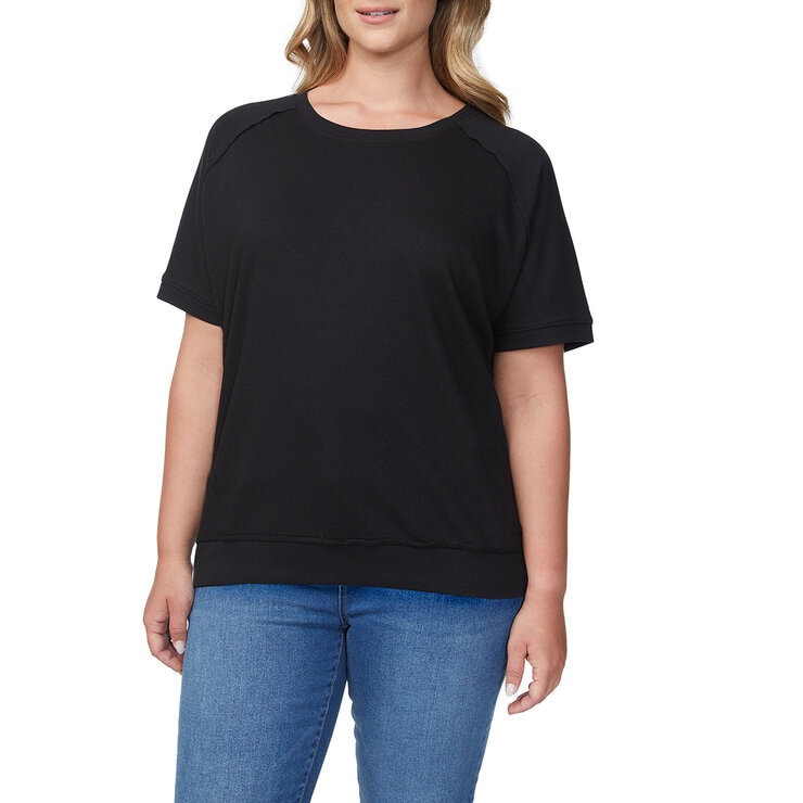 Buffalo David Bitton Sudadera para Dama Negro Mediana