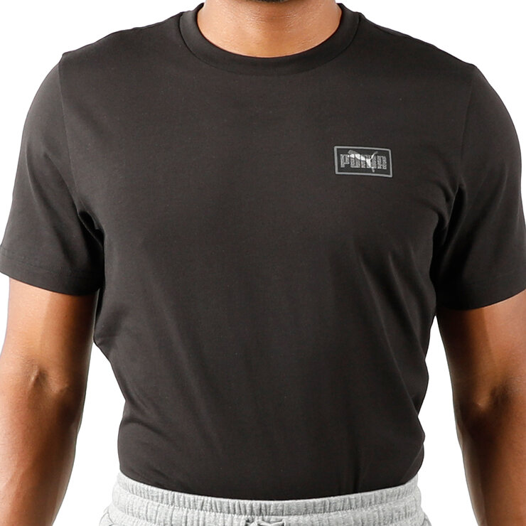 Puma Playera para Caballero Negro Grande