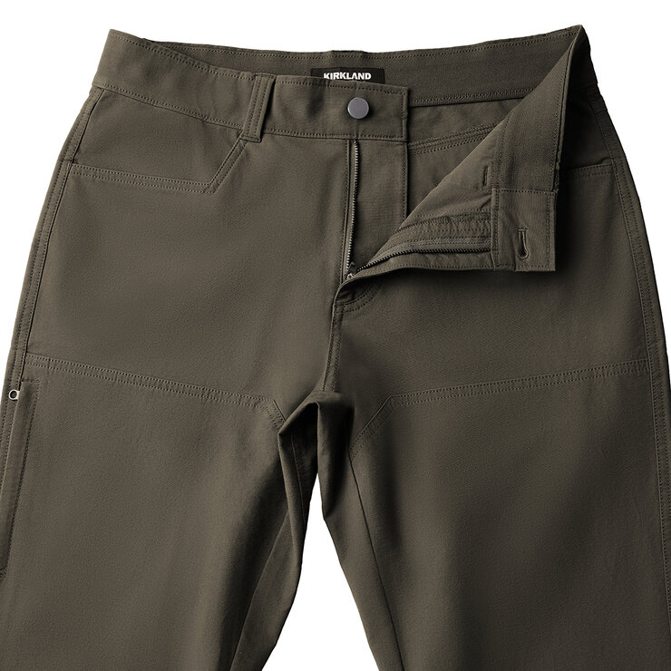 Kirkland Signature Pantalones para Caballero Verde 32 x 30