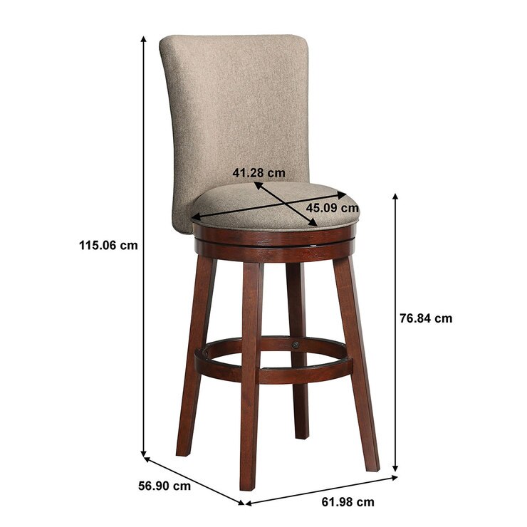 Pulaski, Leo, banco para bar, 76cm | Costco México