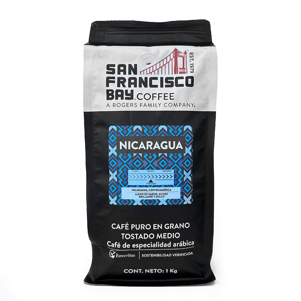 San Francisco Bay Coffee Café En Grano Nicaragua 1 Kg