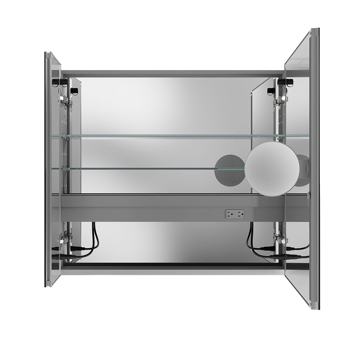 Moorefield, Gabinete de Medicinas con Espejo LED, Modelo Luna