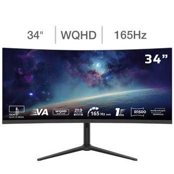 Balamrush Monitor Curvo Gaming 34" WQHD Cosmos Arcus MCA34X